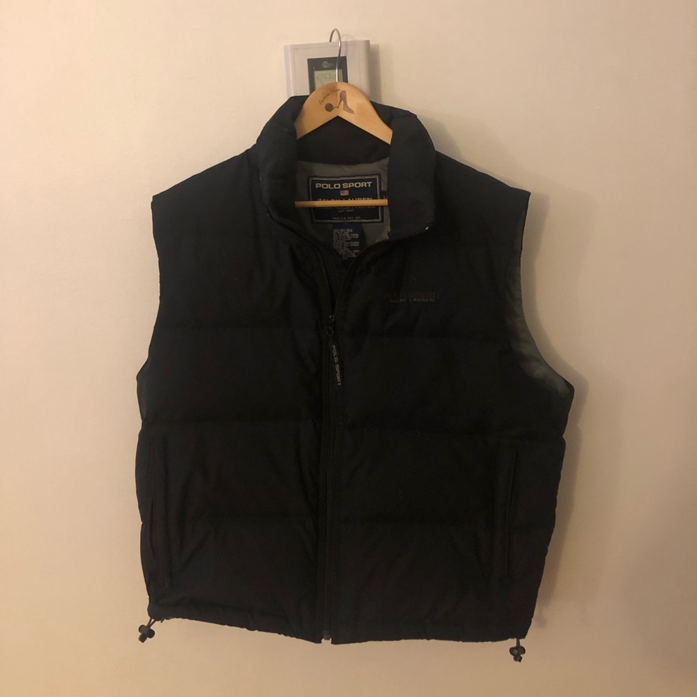 Polo Sport Ralph Lauren Black Puffer Vest